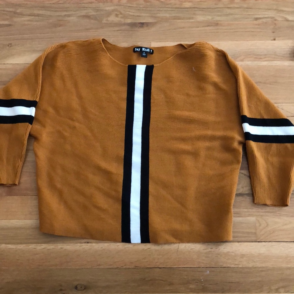 Stripped sweater